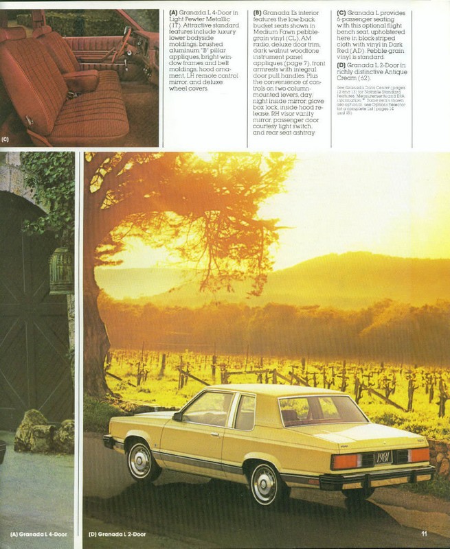 1981 Ford Granada Brochure Page 14